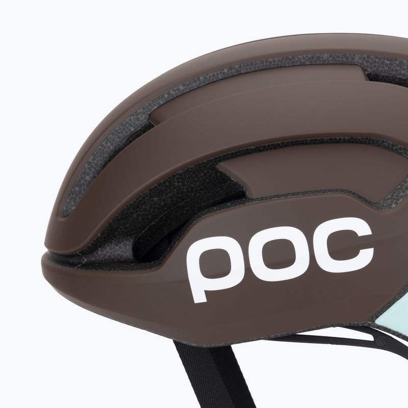 Велосипедна каска POC Omne Air MIPS bronzite brown matt/lazurite blue matt 7
