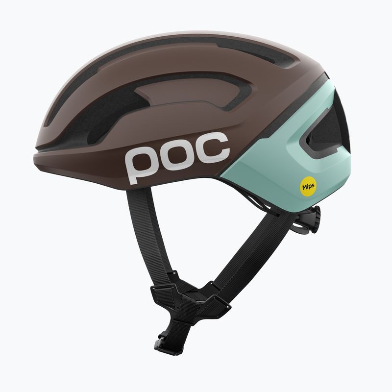 Велосипедна каска POC Omne Air MIPS bronzite brown matt/lazurite blue matt 2