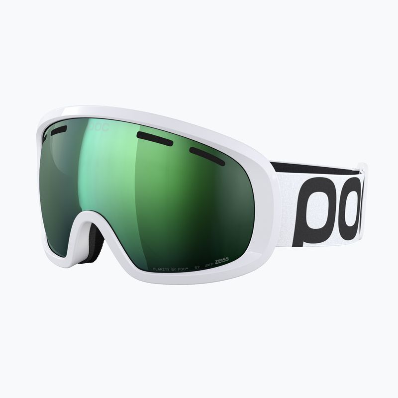 Скиорскa маска POC Fovea Mid hydrogen white/partly sunny green 4