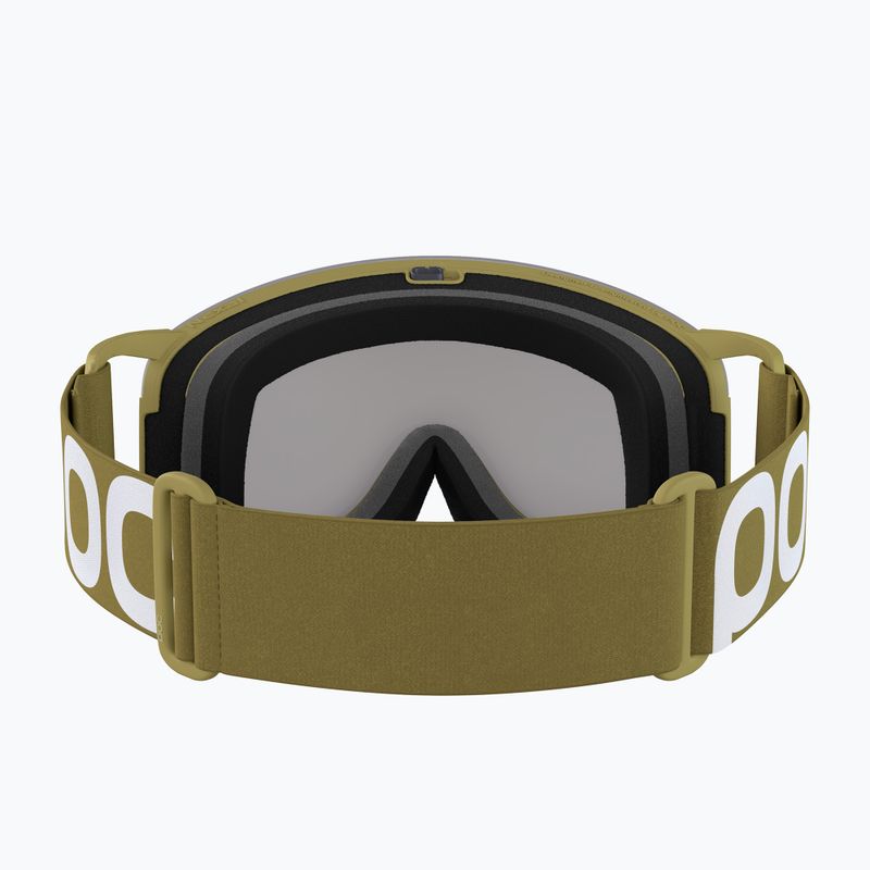 Скиорскa маска POC Nexal olivine green/partly sunny rose gold 3