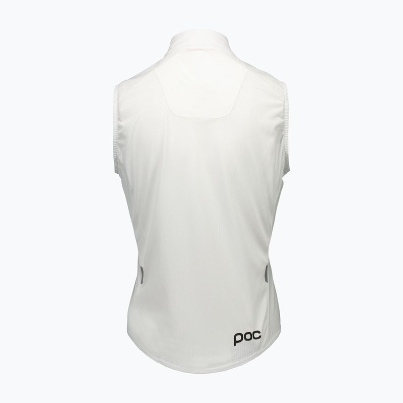 Мъжка велосипедна жилетка POC Enthral hydrogen white 4