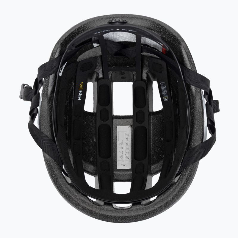 Велосипедна каска POC Omne Air MIPS hydrogen white/uranium black matt с лого 5