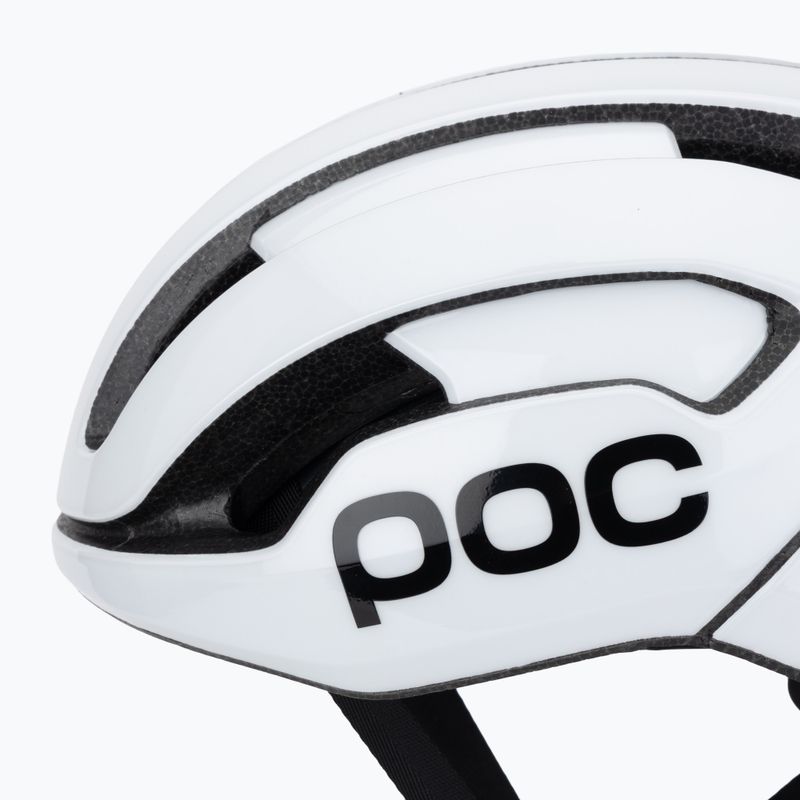 Велосипедна каска POC Omne Air MIPS hydrogen white/uranium black matt с лого 7