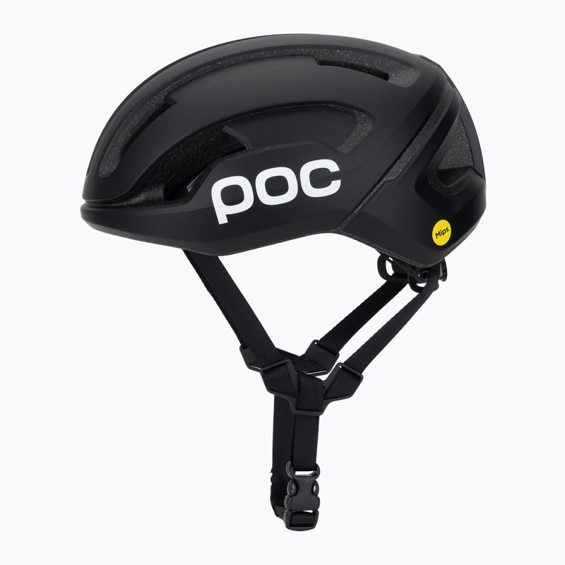 Велосипедна каска POC Omne Air MIPS uranium black matt/hydrogen white с лого 3