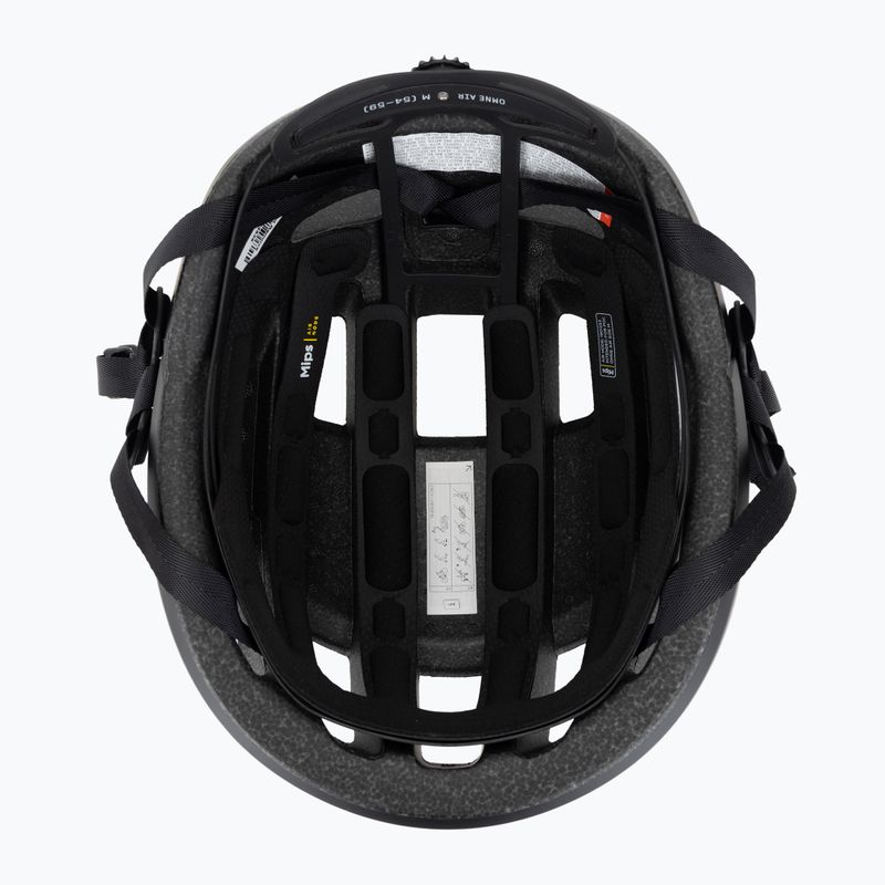 Велосипедна каска POC Omne Air MIPS uranium black matt/hydrogen white с лого 5