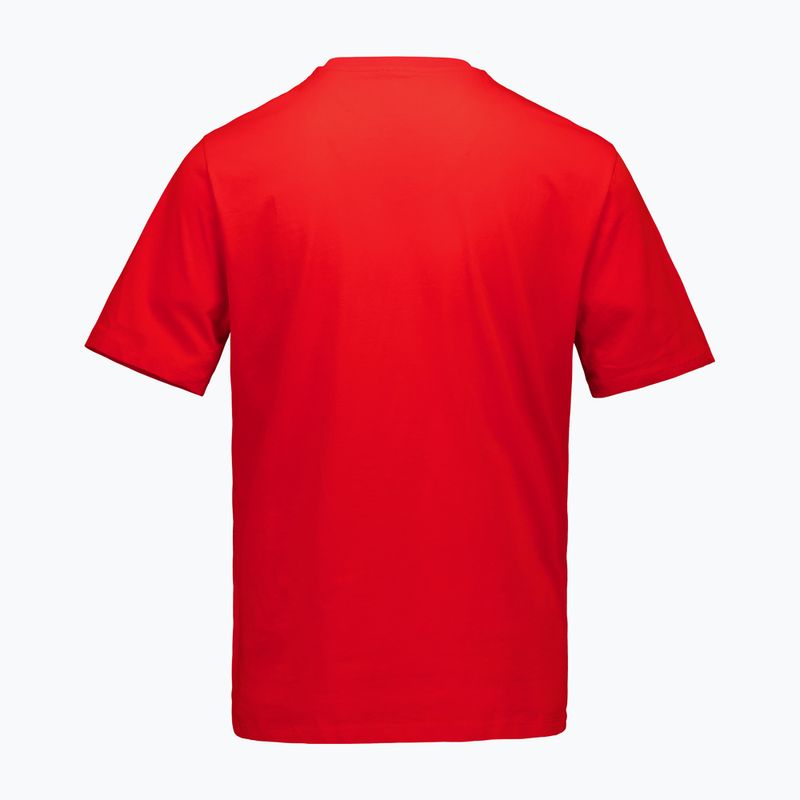 Тениска POC Tee prismane red 2