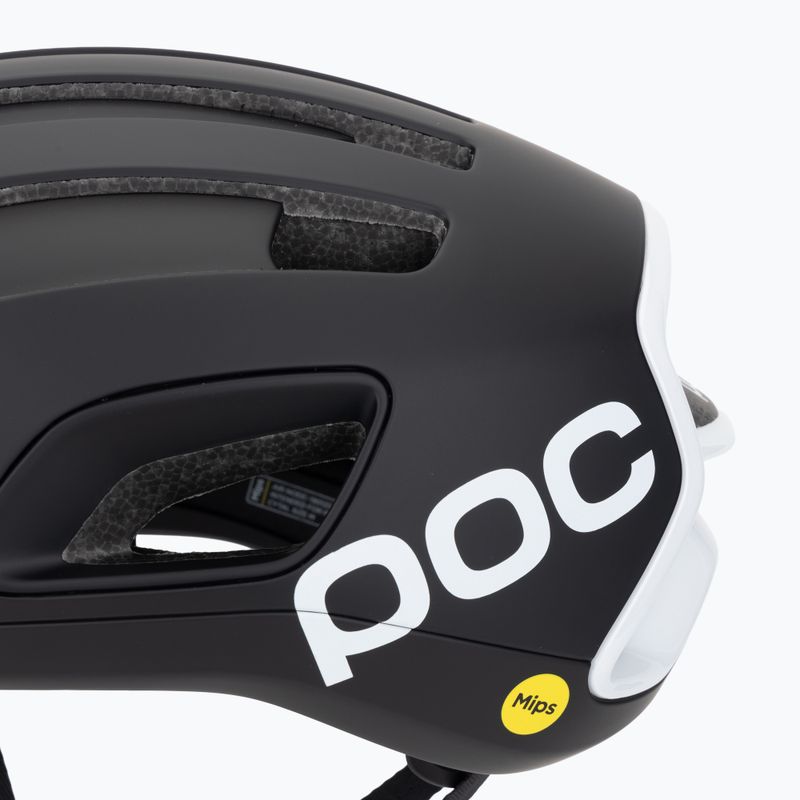Велосипедна каска POC Cytal uranium black matt/hydrogen white с лого 7