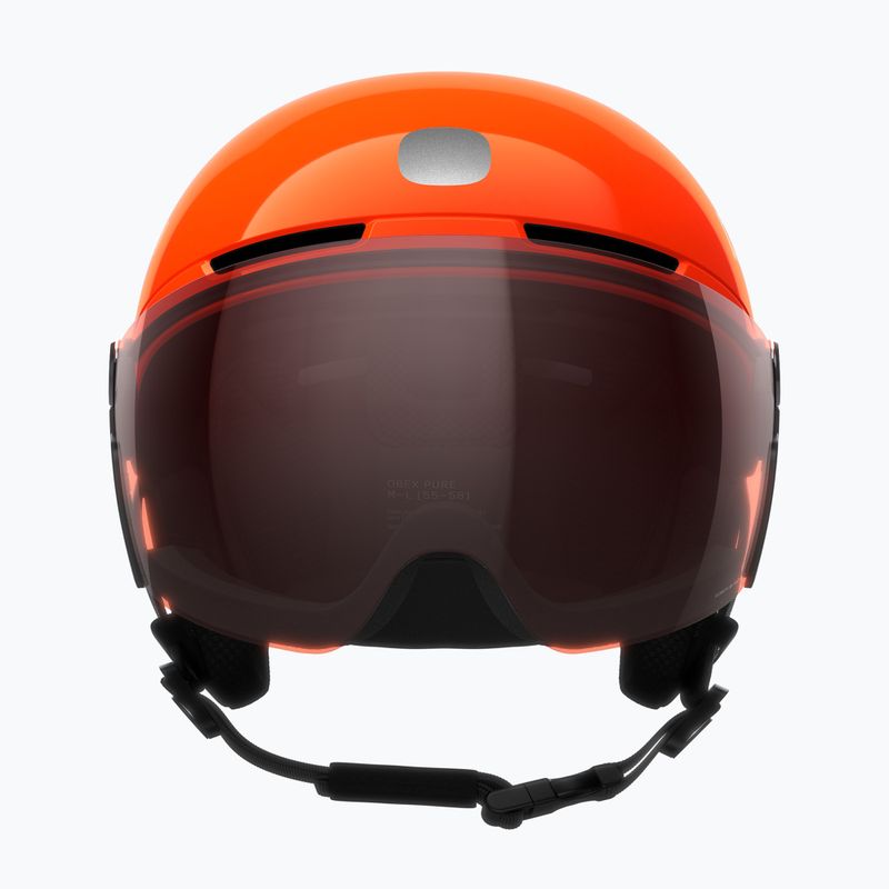 Детска скиорска каска POC POCito Obex Visor S2 Jr fluo orange/clarity pocito/partly sunny/lt orange 3