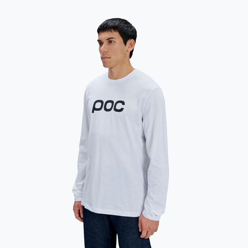 Блуза с дълъг ръкав POC Tee hydrogen white 3