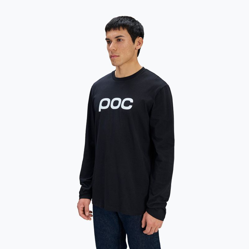 Блуза с дълъг ръкав POC Tee uranium black 3