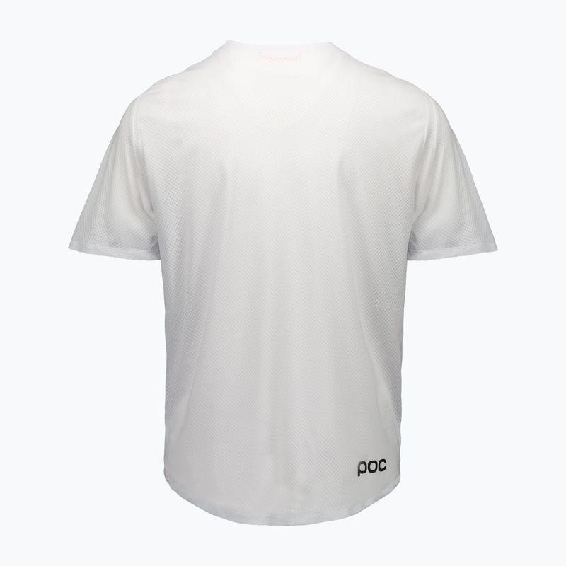 Мъжка тениска за колоездене POC Motion Air Jersey hydrogen white 4