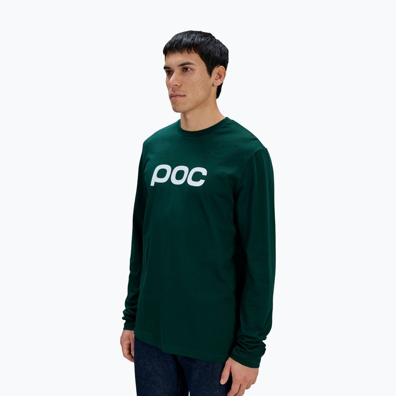 Блуза с дълъг ръкав POC Tee pargasite green 3
