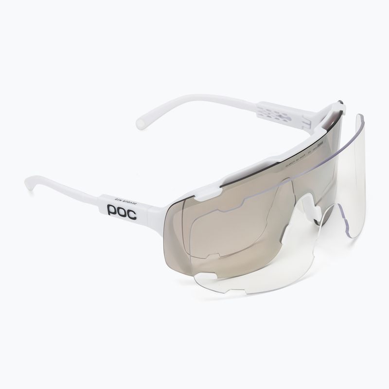 Слънчеви очила POC Devour Mid hydrogen white/clarity road/sunny silver