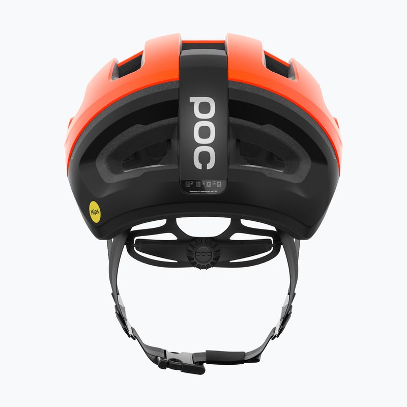 Велосипедна каска POC Omne Beacon MIPS fluorescent orange matt/uranium black matt 4