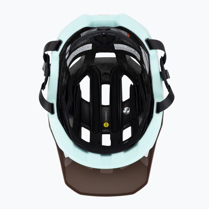 Велосипедна каска POC Kortal Race MIPS bronzite brown matt/lazurite blue matt 5