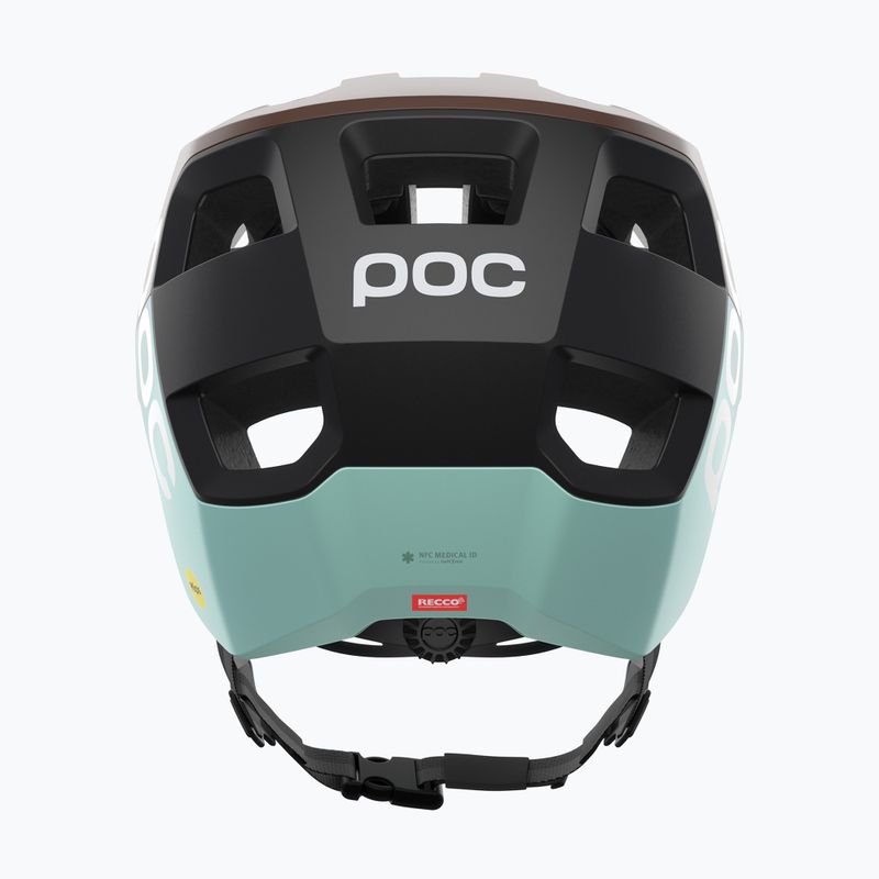 Велосипедна каска POC Kortal Race MIPS bronzite brown matt/lazurite blue matt 4