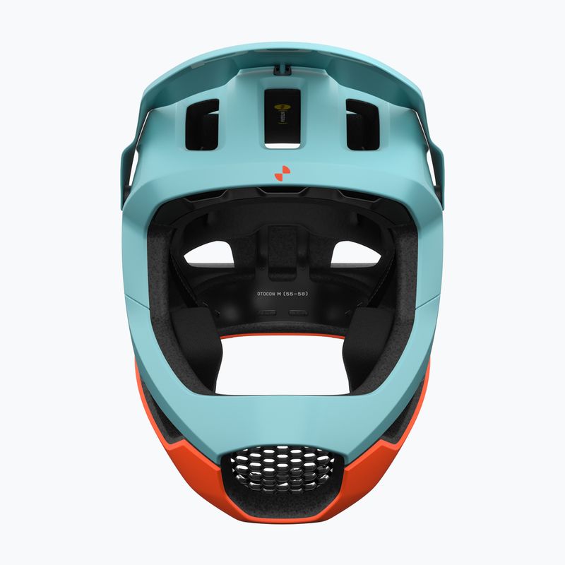 Велосипедна каска POC Otocon Race MIPS indicolite blue matt/carnelian orange matt 3