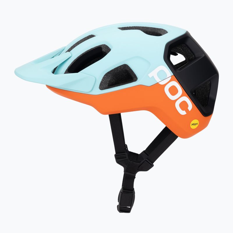 Велосипедна каска POC Cularis indicolite blue matt/carnelian orange matt 3
