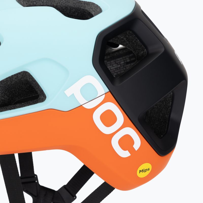 Велосипедна каска POC Cularis indicolite blue matt/carnelian orange matt 7