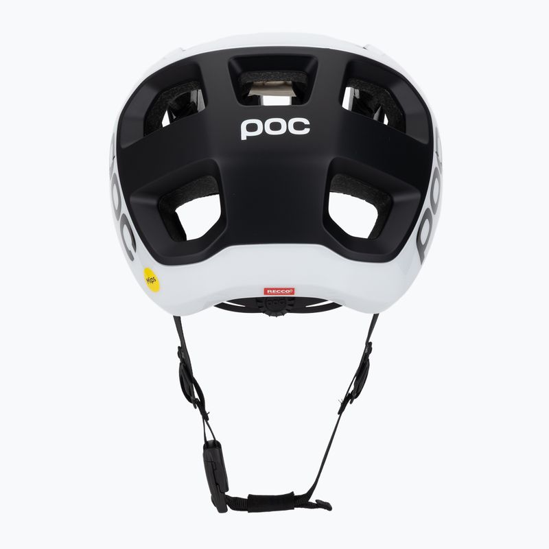 Велосипедна каска POC Cularis hydrogen white/uranium black matt с лого 4