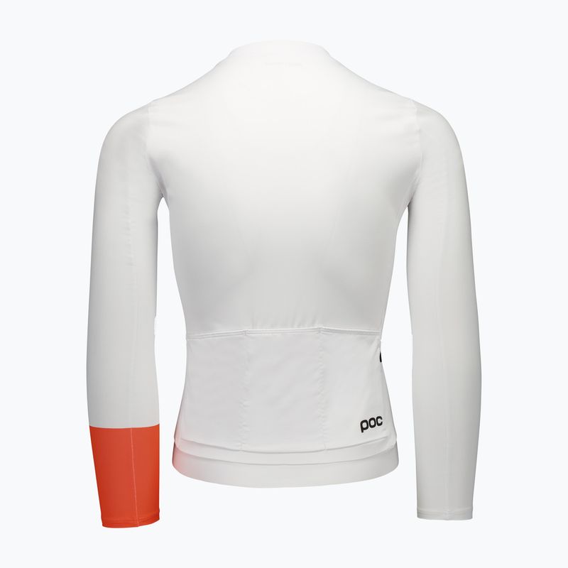 Мъжка блуза с дълъг ръкав за колоездене POC Cadence Jersey hydrogen white 2