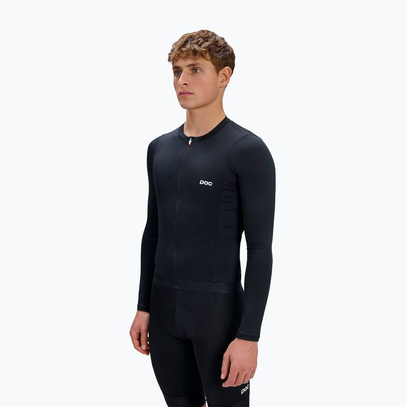 Мъжка блуза с дълъг ръкав за колоездене POC Cadence Jersey uranium black