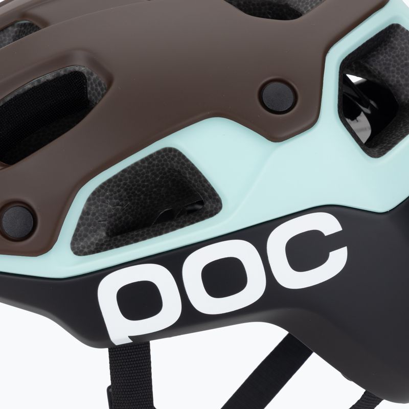 Велосипедна каска POC Cularis Pure bronzite brown matt/lazurite blue matt 7