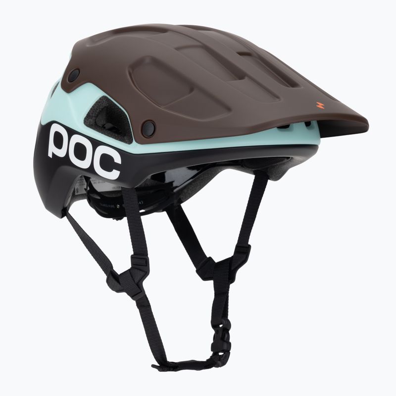 Велосипедна каска POC Cularis Pure bronzite brown matt/lazurite blue matt 9