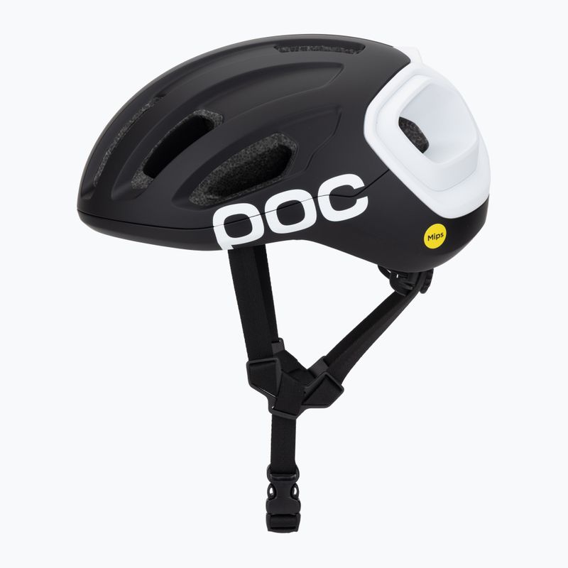 Велосипедна каска POC Amidal uranium black matt/hydrogen white 3