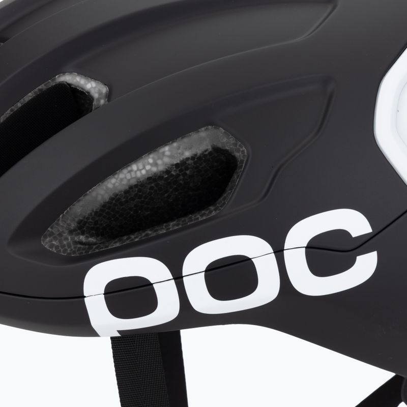 Велосипедна каска POC Amidal uranium black matt/hydrogen white 7