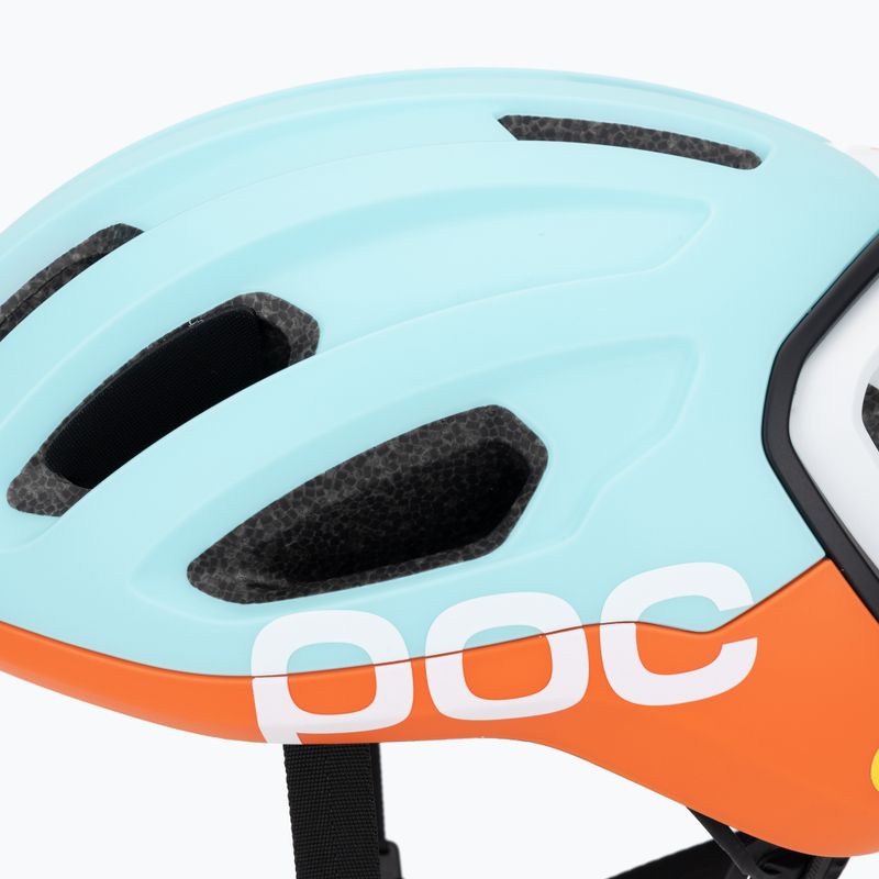 Велосипедна каска POC Amidal indicolite blue mat/carnelian orange mat 7