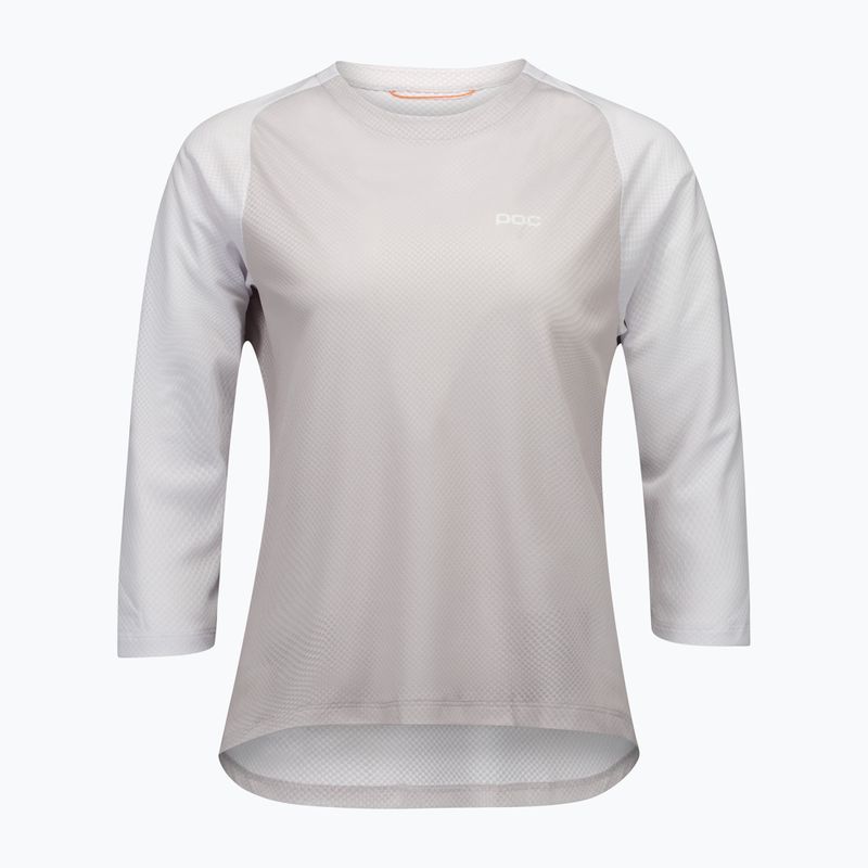 Дамска тениска за колоездене POC Motion Air Jersey 3/4 granite grey 3