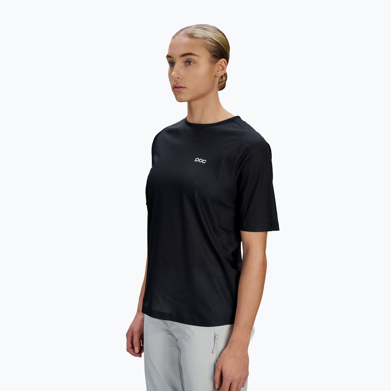 Дамска тениска за колоездене POC Motion Air uranium black