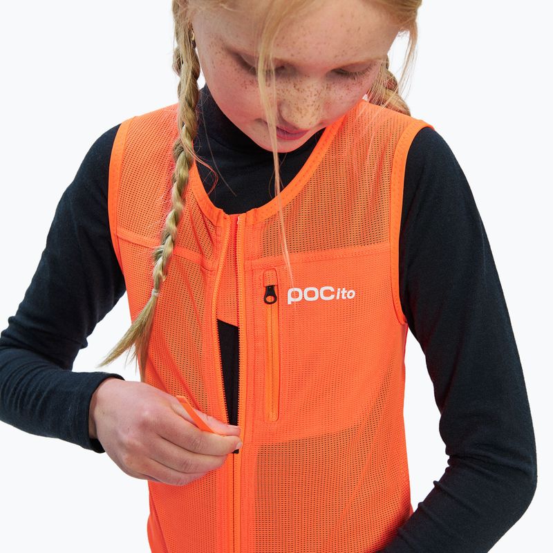 Детска предпазна жилетка POC Pocito VPD Air Vest Jr fluorescent orange 6