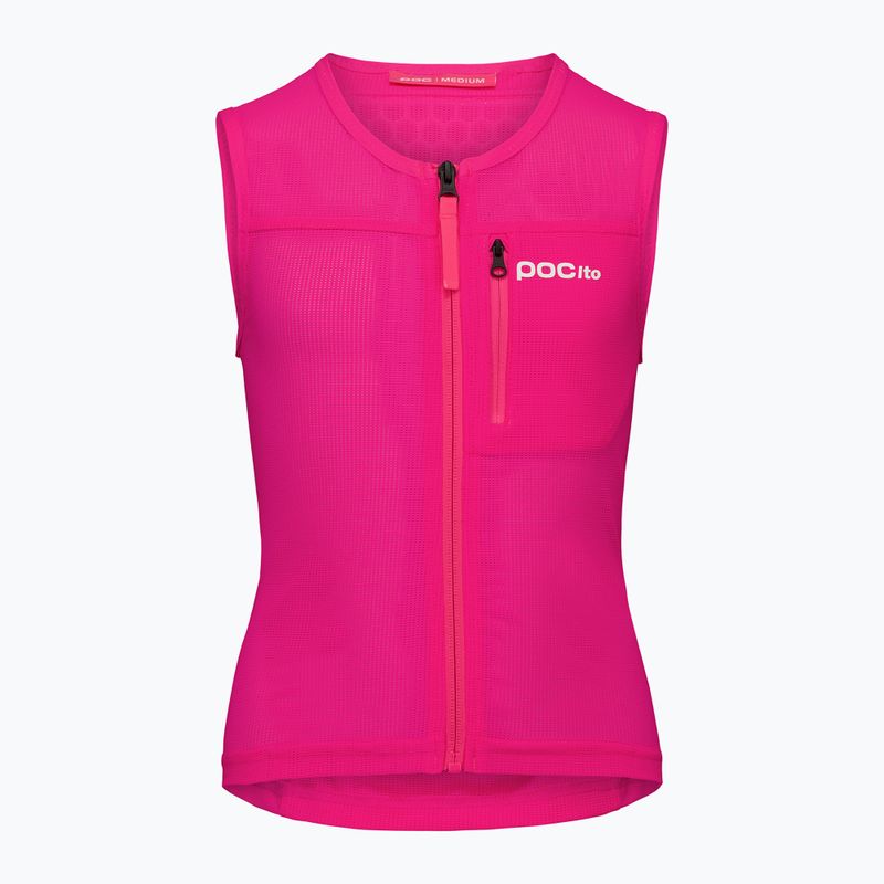 Детска предпазна жилетка POC Pocito VPD Air Vest Jr fluorescent pink