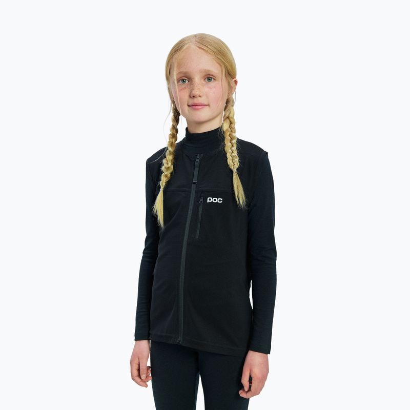 Детска предпазна жилетка POC VPD Air Vest Jr uranium black 3