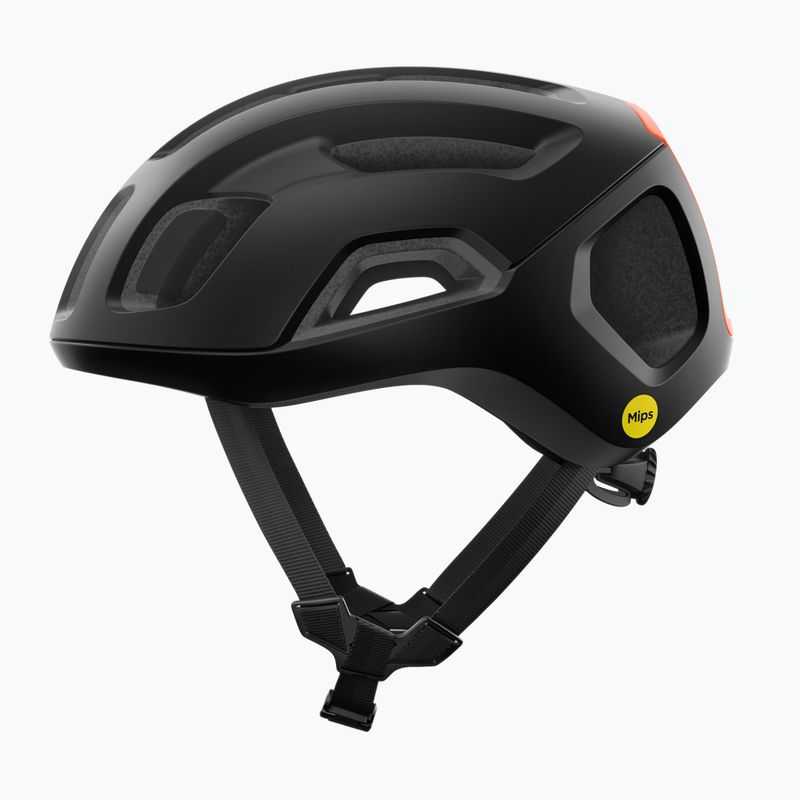 Велосипедна каска POC Ventral Air MIPS uranium black matt/fluorescent orange matt 2