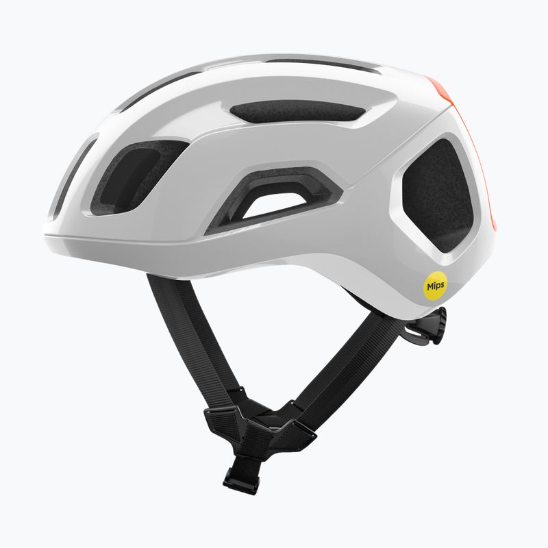 Велосипедна каска POC Ventral Air MIPS hydrogen white/fluorescent orange 2