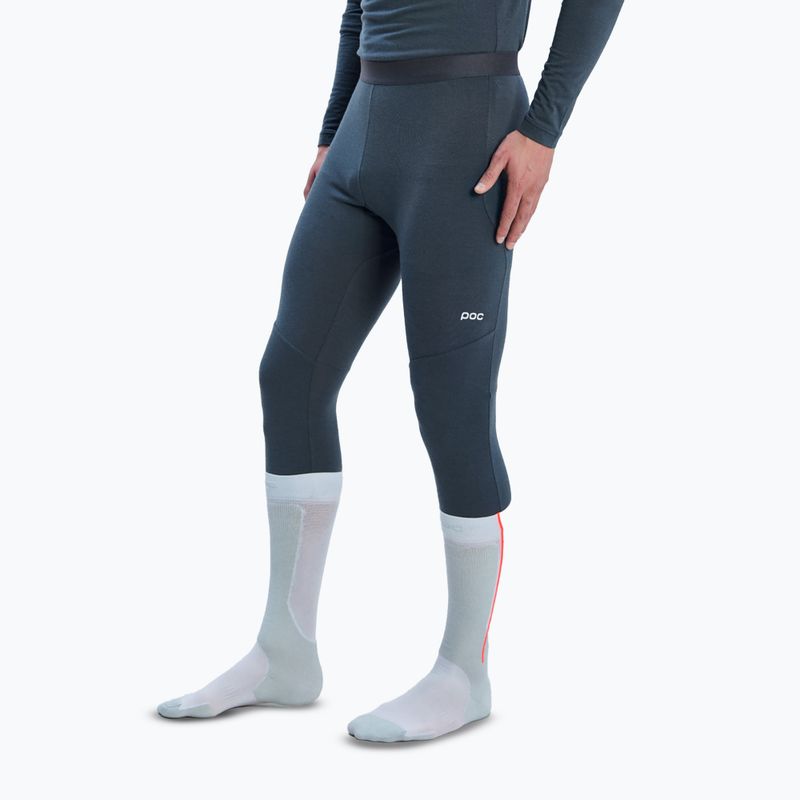Мъжки термоактивни панталони POC Layer Merino 3/4 Tights sylvanite grey 4