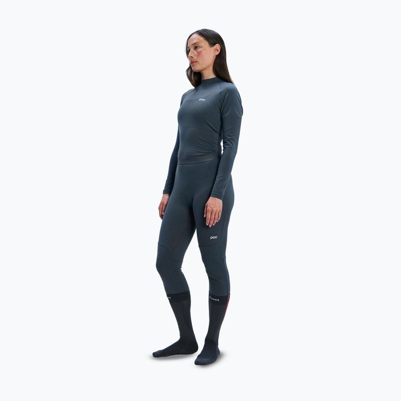 Дамски термоактивни панталони POC Layer Merino 3/4 Tights sylvanite grey 2