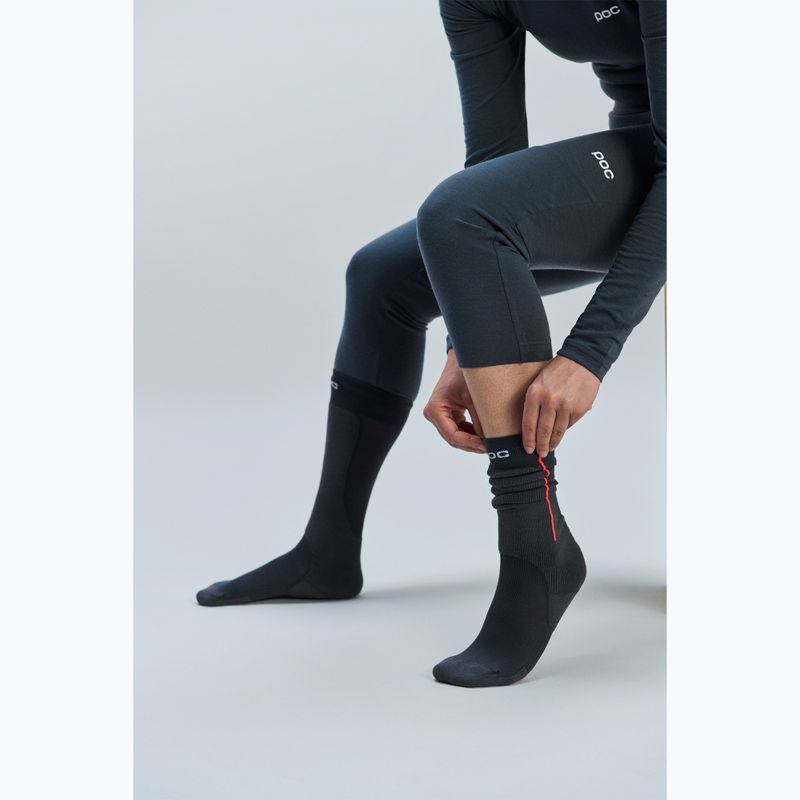 Дамски термоактивни панталони POC Layer Merino 3/4 Tights sylvanite grey 4