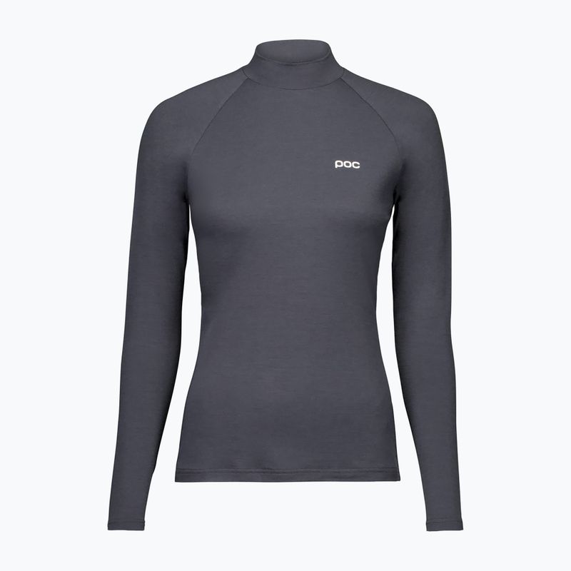 Дамска термоактивна блуза POC Layer Merino Mock Neck Jersey sylvanite grey 3