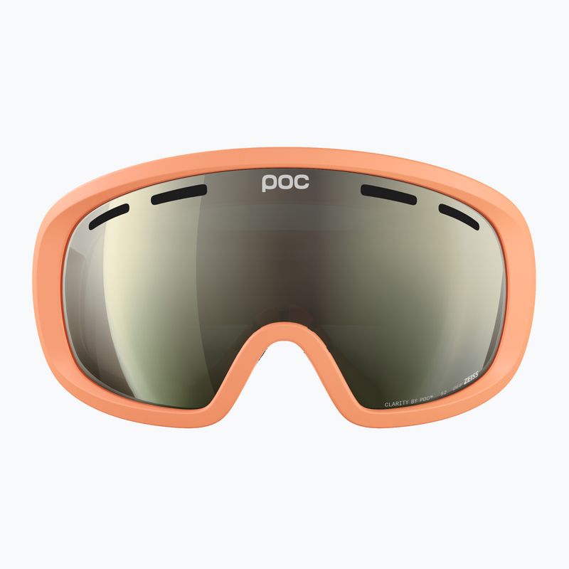 Скиорски очила POC Fovea Mid apricot sunstone/partly sunny ivory 3