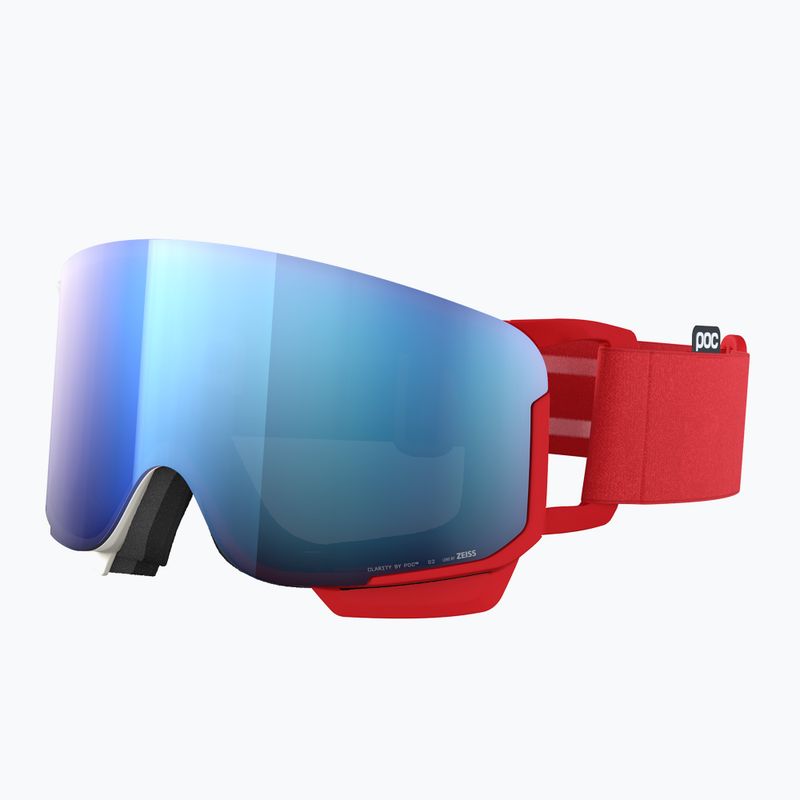 Ски очила POC Nexal Mid red/white/partly sunny blue 2