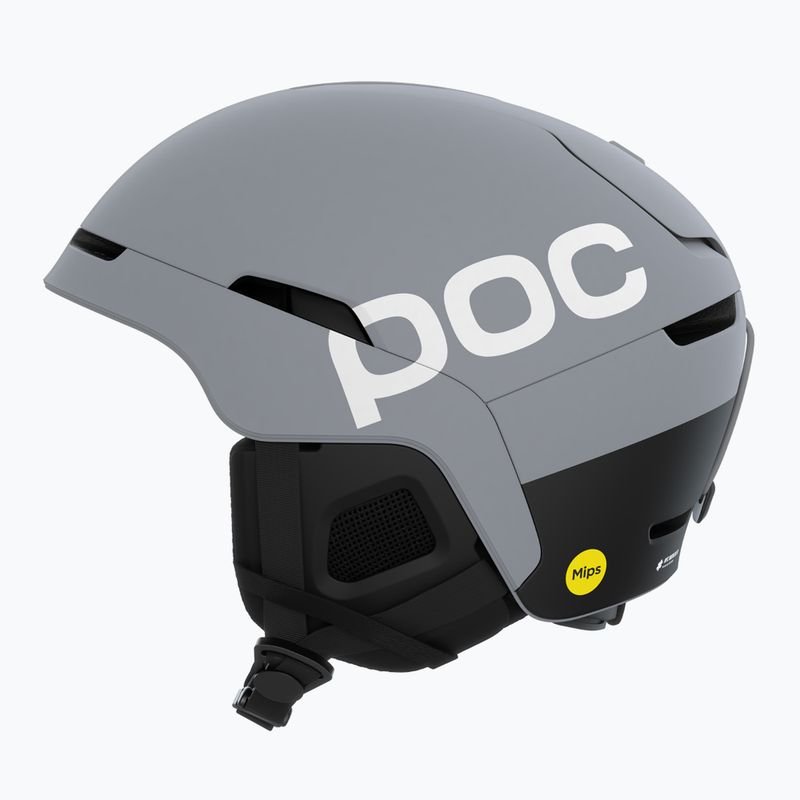 Скиорска каска POC Obex BC MIPS granite grey matt 2