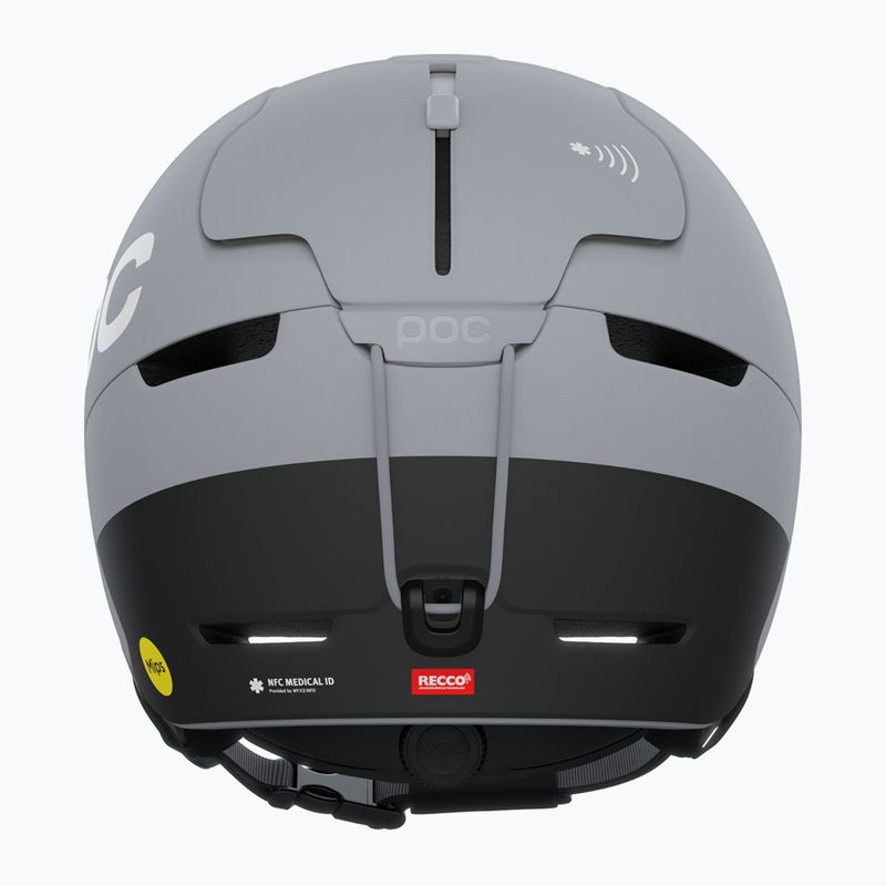 Ски каска POC Obex BC MIPS granite grey matt 4