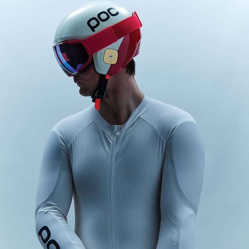Скиорски очила POC Zonula rouge/blanc/partly sunny blue 11