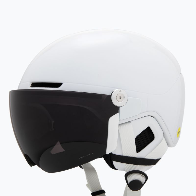 Скиорска каска POC Obex Visor hydrogen white matt/clarity universal/sunny/grey 8