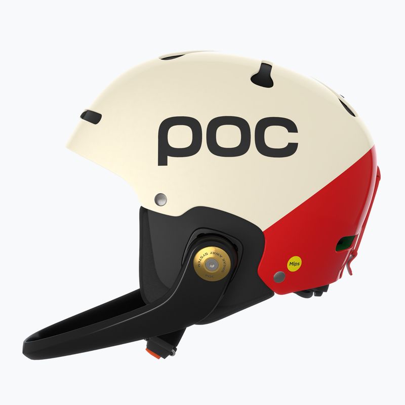 Скиорска каска POC Artic SL MIPS rouge/blanc 2