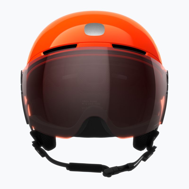 Детска скиорска каска POC POCito Obex Visor S2 Jr fluorescent orange 3